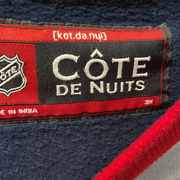 Cote De’ Nuit crewneck with zippers on the side (Men’s 3X) - Picture 2 of 7